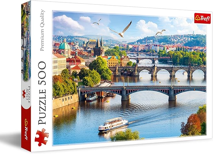 Puzzles -  500  - Prague. Czech Republic