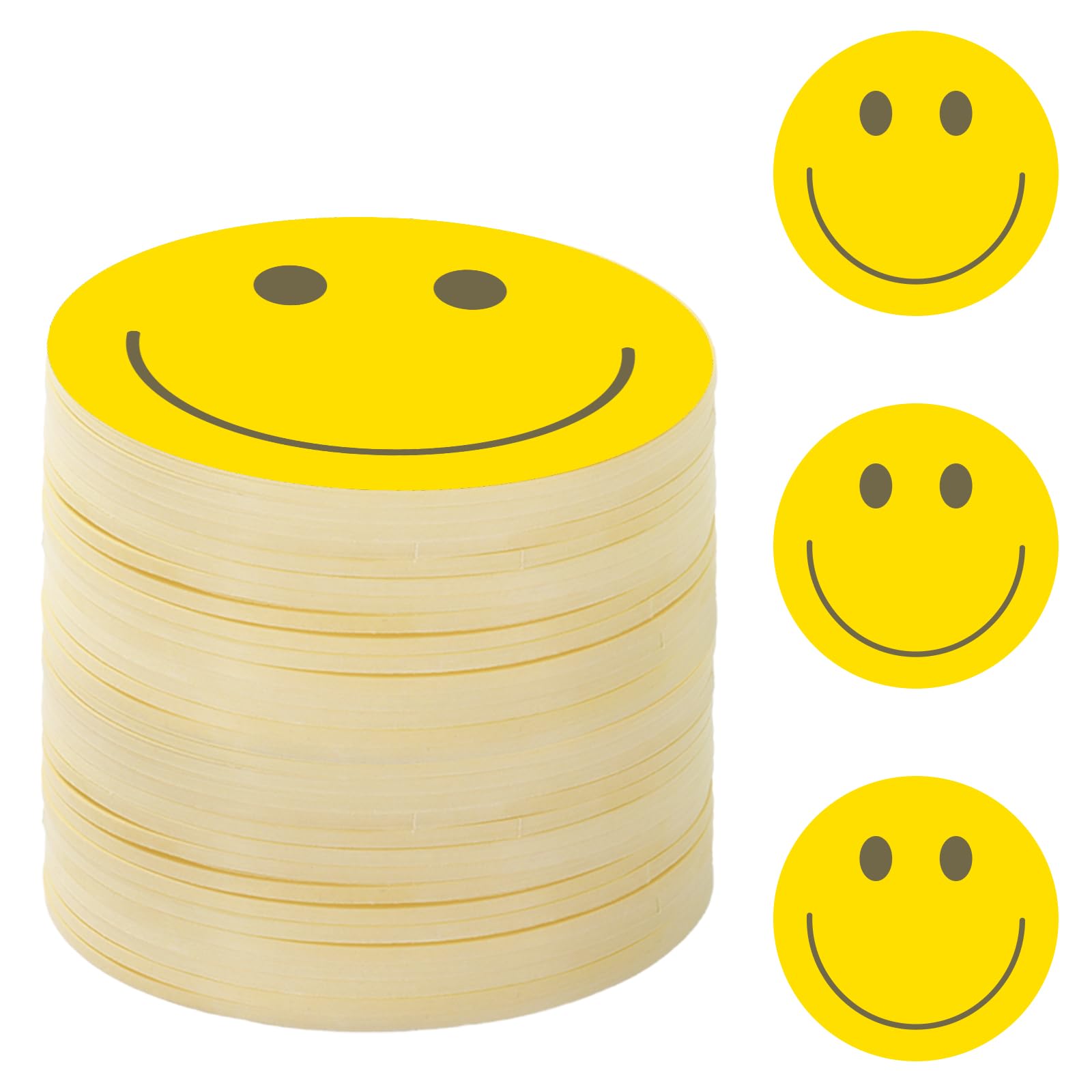 Sticky Notes Smiley 100Sheets Yellow BKESNSM