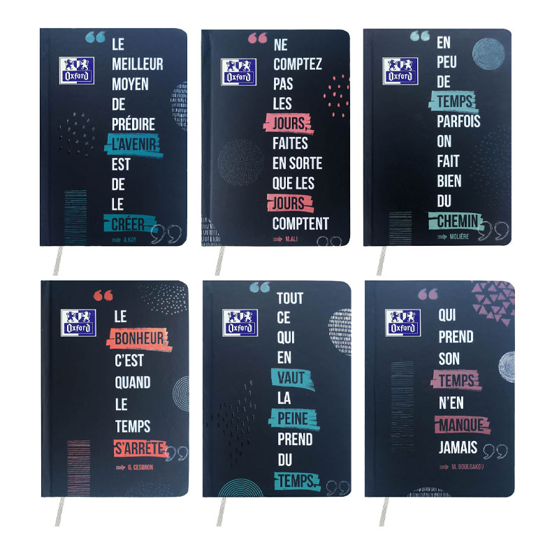 Agenda Oxford Spirit 12X18 1JP 26 - 27 Assorted Ref 194780