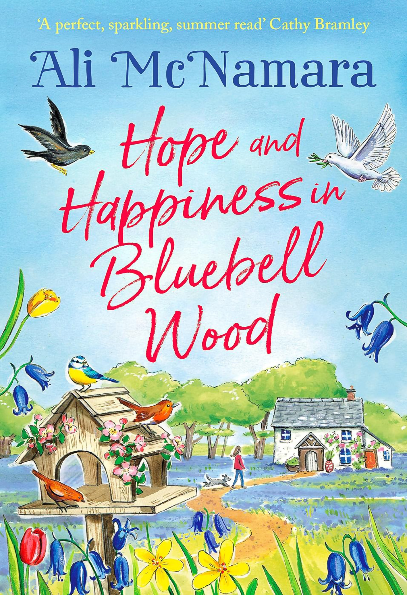 Hope And Happiness In Bluebell Wood