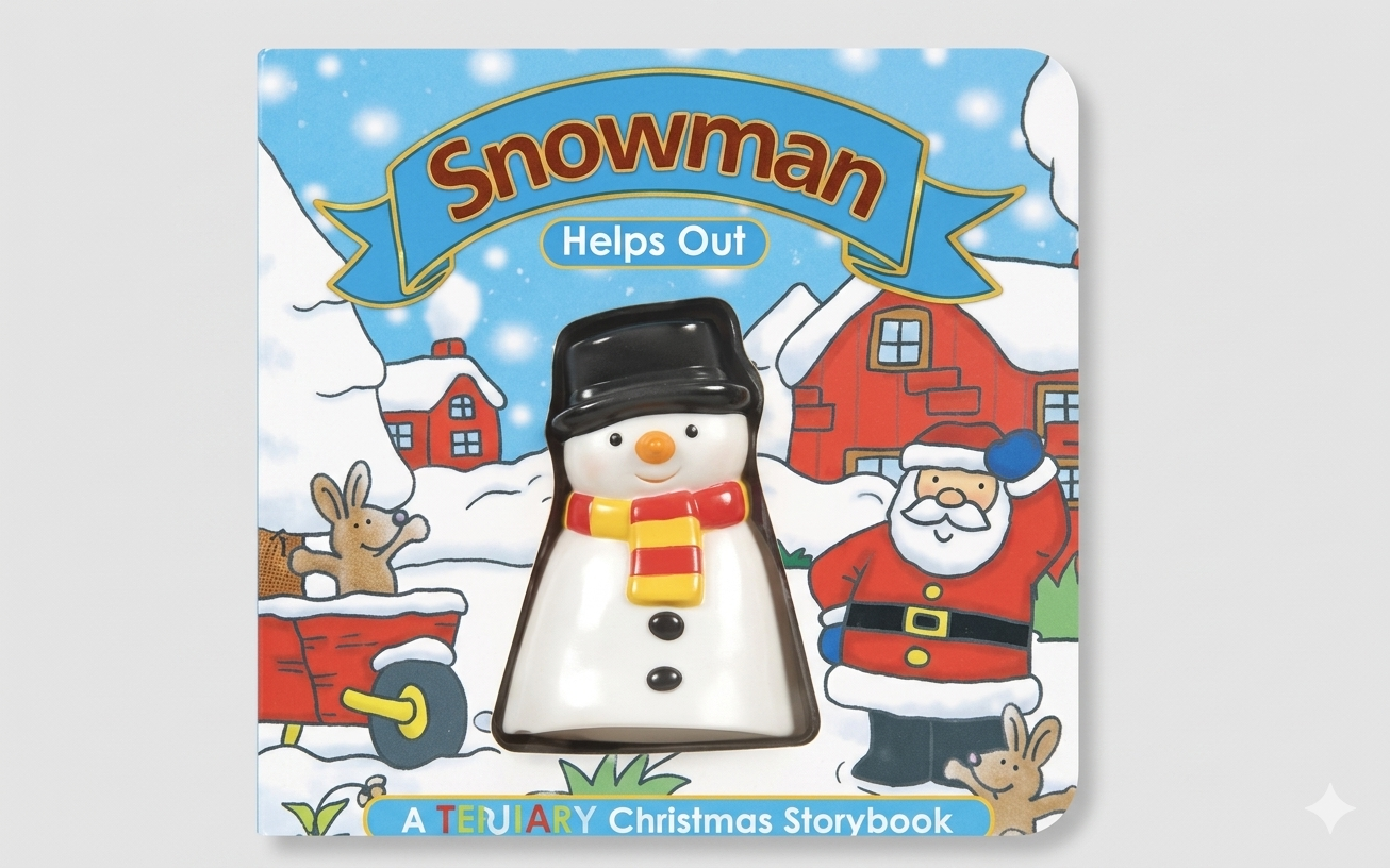 Snowman Helps Out - Squeaky Board Book