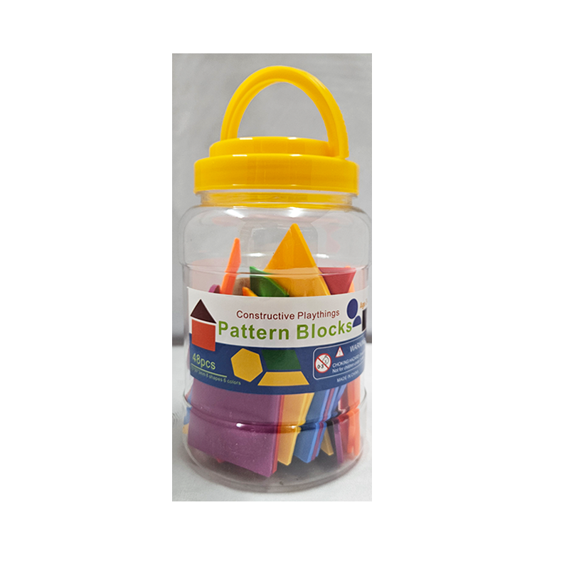Toy Bb Pattern Block 48Pcs HL6016