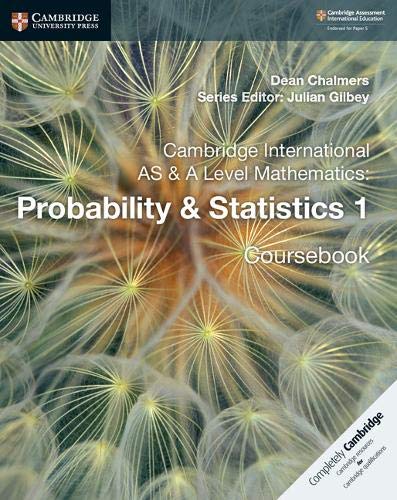 CUP - AS & A LEVEL PROBABILITY & STATISTICS 1 - CHALMERS