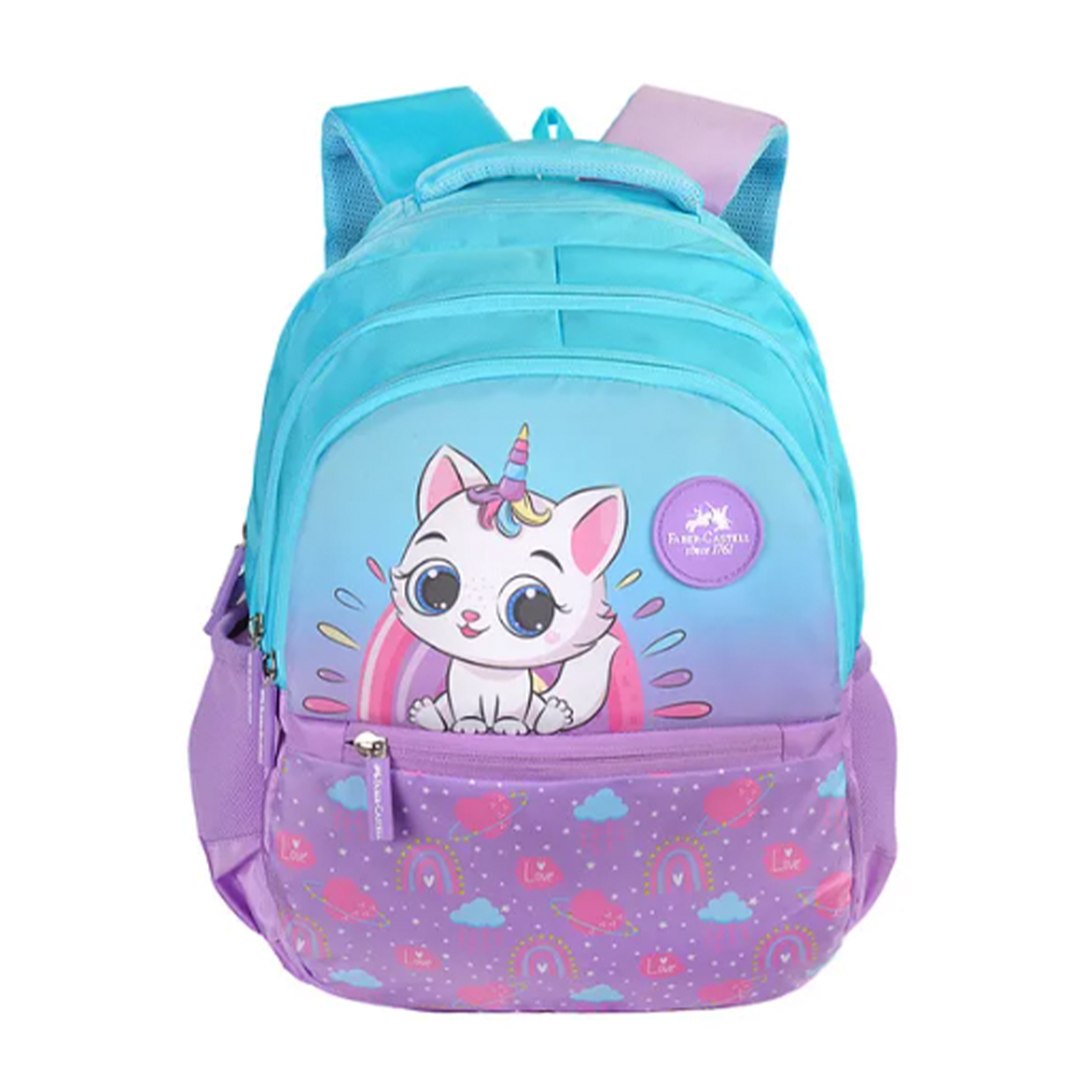 School Bag Unicat 9yrs Purple Faber Castell 574671