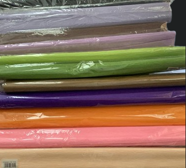 Paper Crepe Roll .50*2.5MT