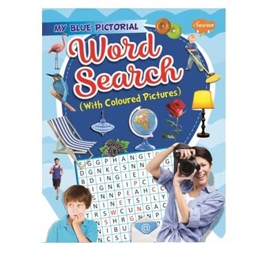 My Blue Pictorial Word Search