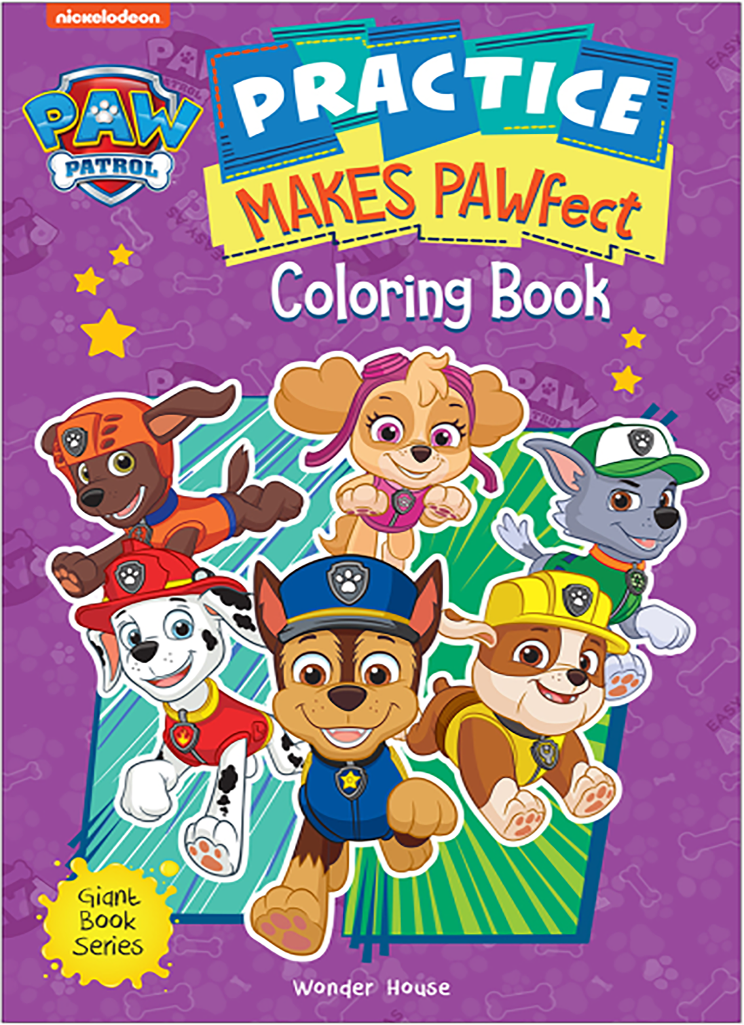 Practice Makes Pawfect - Paw Patrol Giant Coloring Book