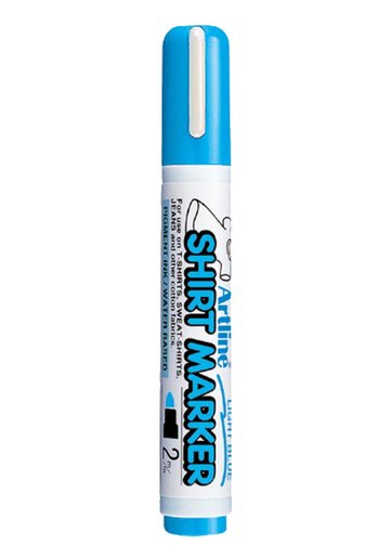 T Shirt Markers 0.2mm Light Blue Artline Ref EKT2