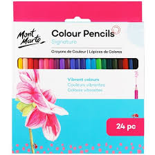 Colour Pencils Set Of 24pcs Mont Marte