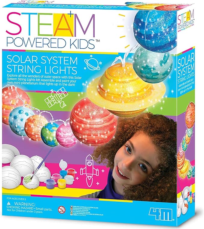 STEAM/Solar System String Lights 4M 4905