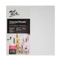 Canvas Panels 20.4x25.4cm Pack Of 2pcs Mont Marte