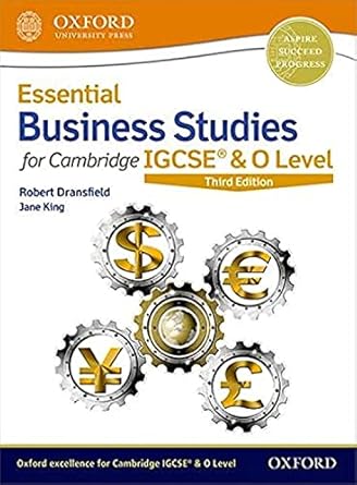 OUP - ESSENTIAL BUSINESS FOR IGCSE & O LEVEL 3RD ED - DANSFIELD