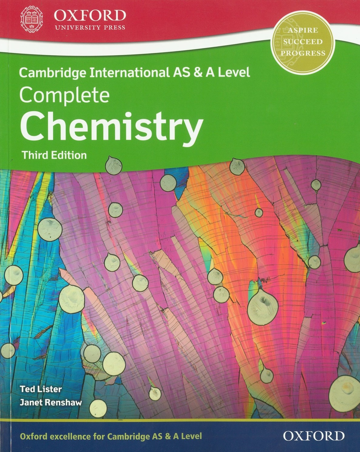 OUP - AS & A LEVEL  COMPLETE  CHEMISTRY 3RD ED - RENSHAW & LISTER .