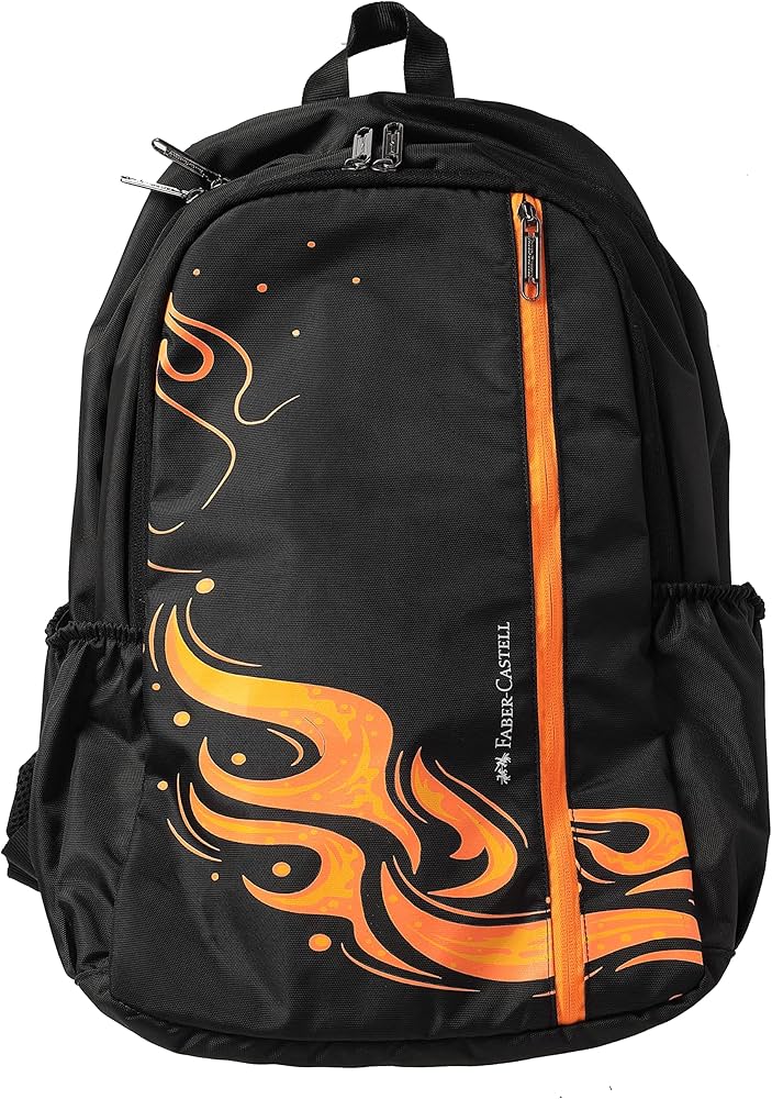 School Bag - S1- Flame -12Y  Neon Orange Faber Castell 574521