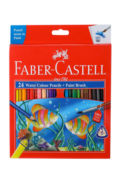 water Soluble Colour Pencil-set of 24 Ref FC115524