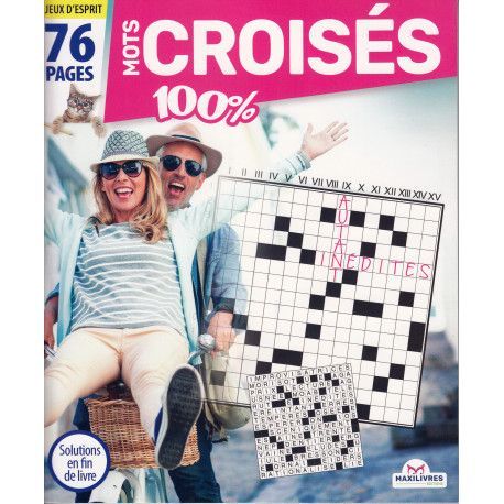 Mots Croisés 100% (Rose)
