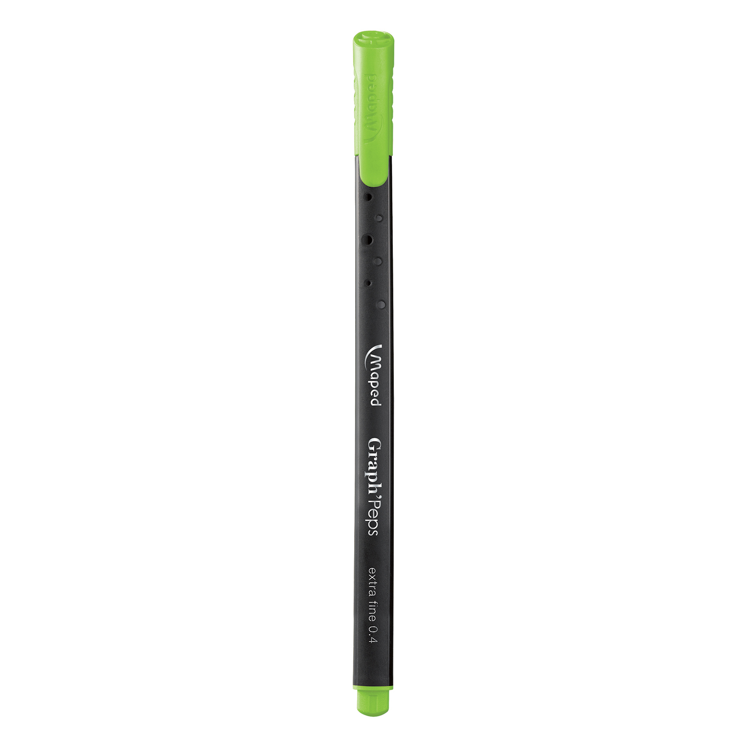 Maped Feutre Fin Graph Peps Apple Green (BTE 12)0.4MM 749114