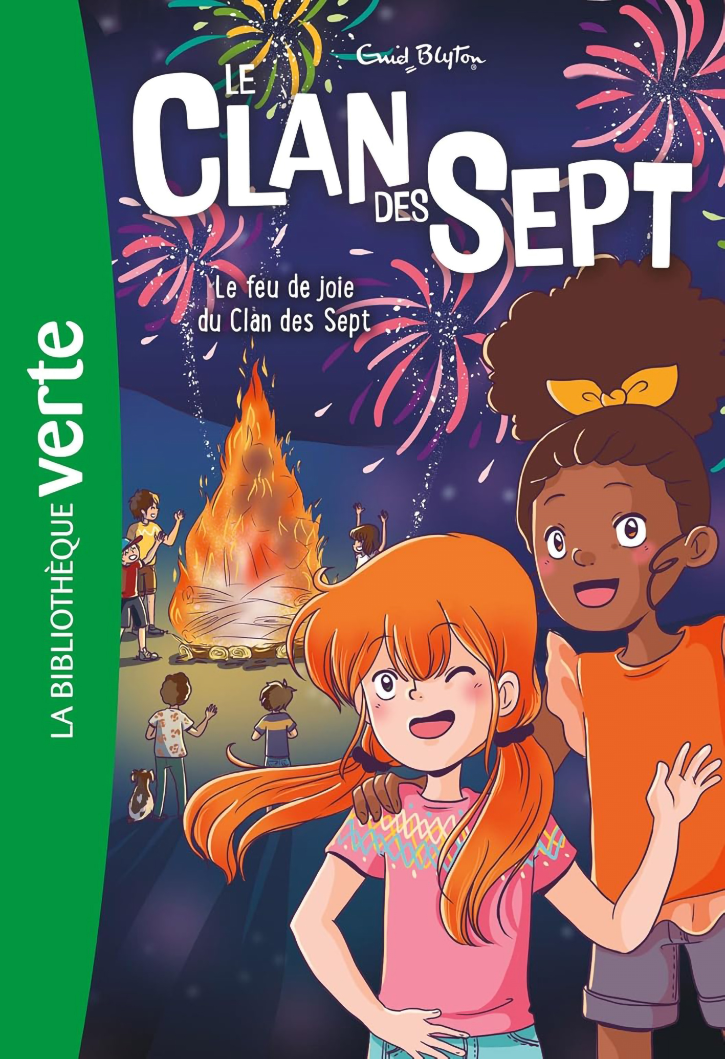 Le Feu De Joie Du Clan Des Sept #11 - Enid Blyton