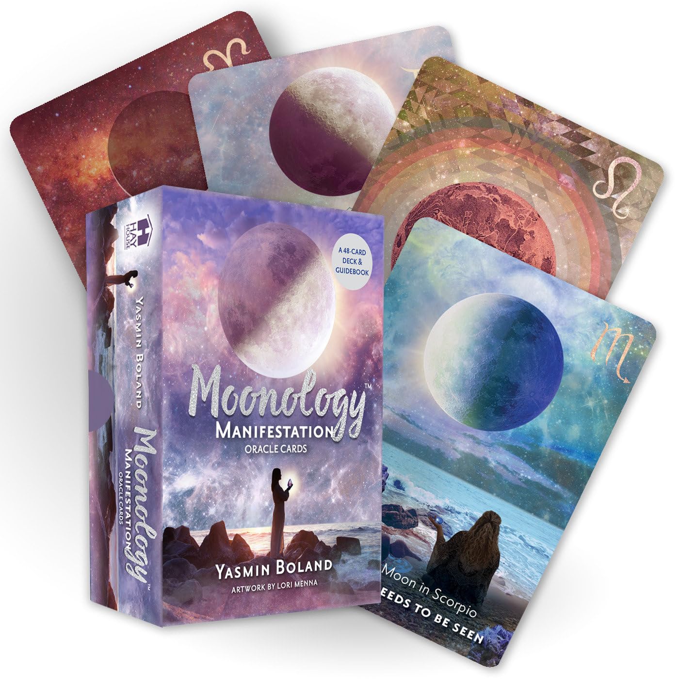 Moonology Manifestation Oracle Pocket Cards