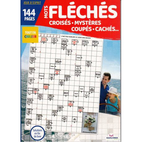 Mots Fléchés - Croisés - Mystères - Coupés - Cachés (Couple Sur Un Bateau)