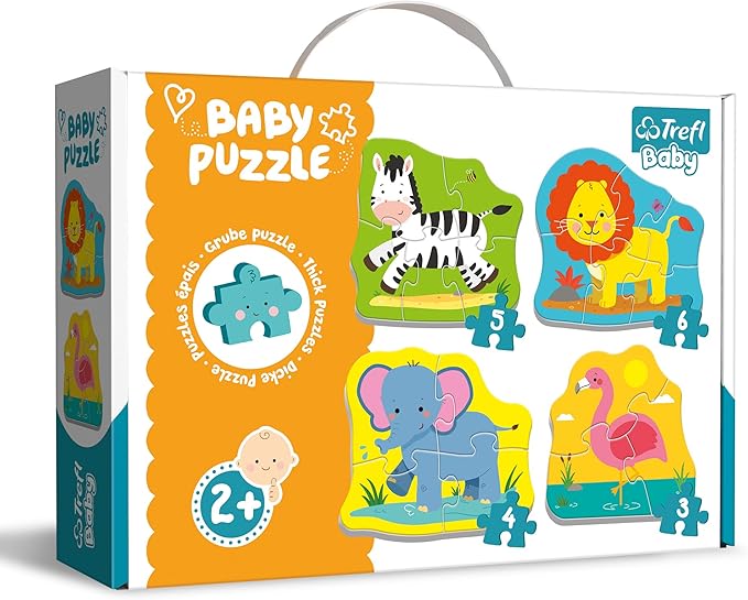 Puzzles -  Baby Classic  - Animals   Trefl Baby
