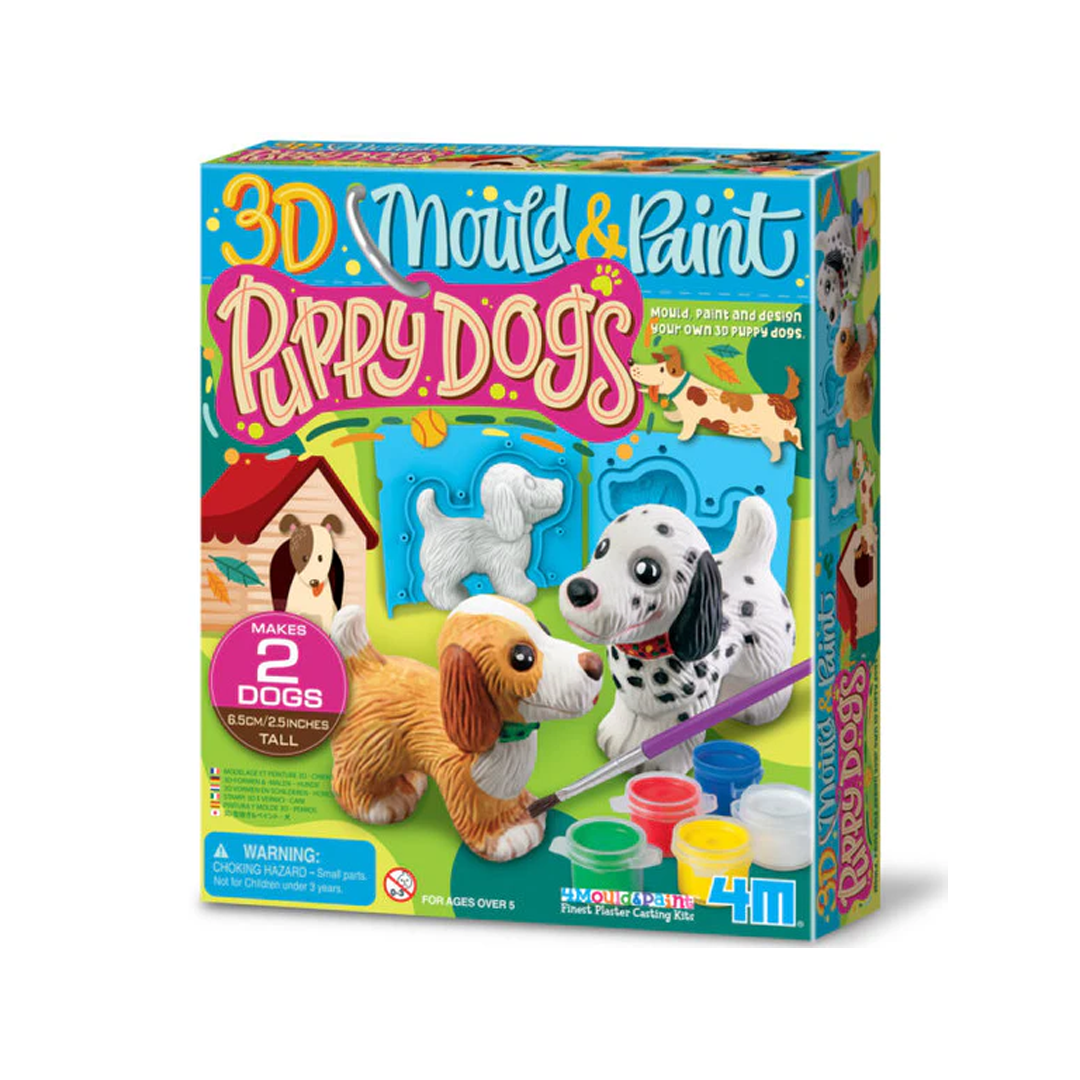 3D Mould & Paint/Puppy Dogs 4M 4784