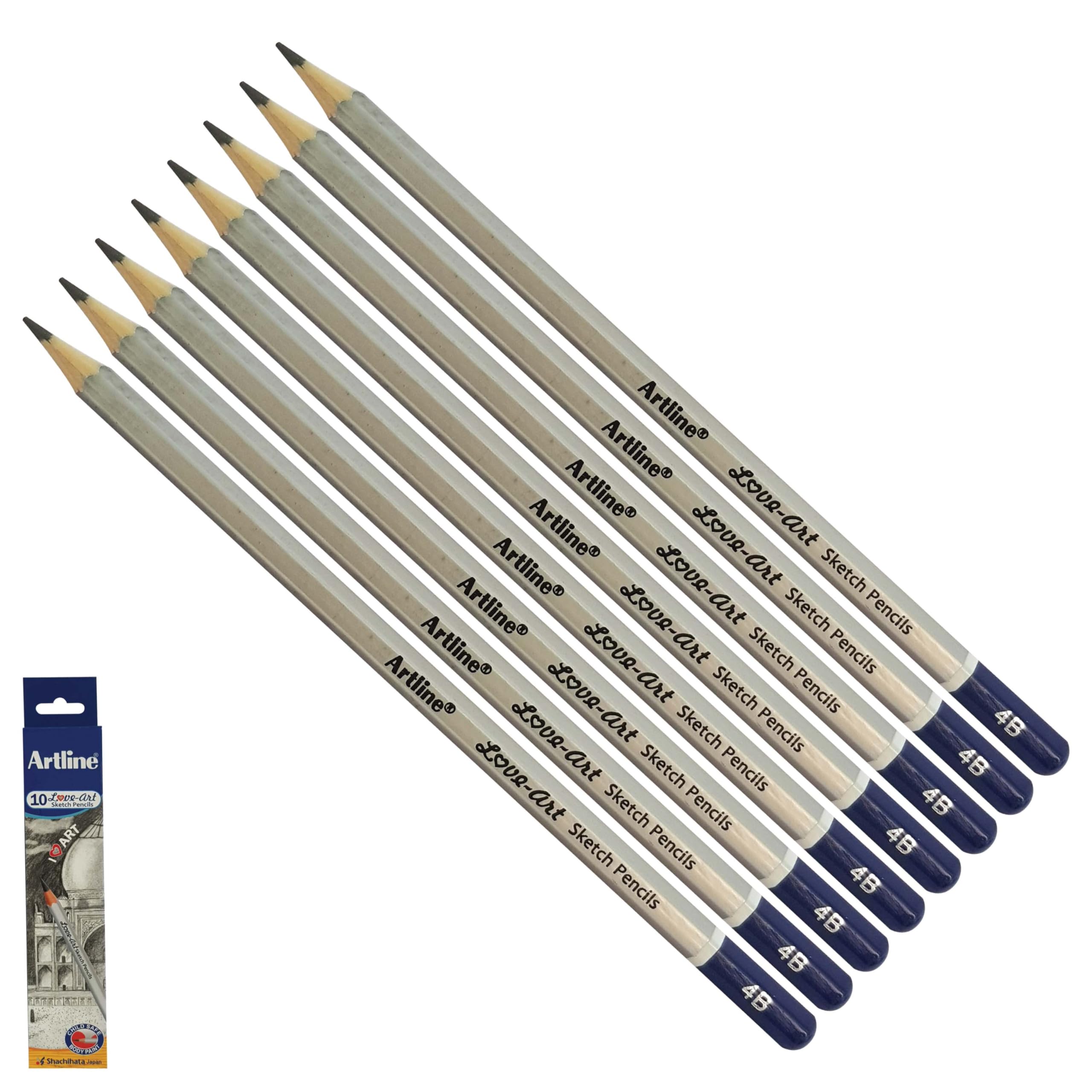 Art Sketch Pencil 4B Artline Ref 10804