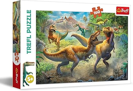Puzzles  160 Rghling Tyrannosaurs / Trefl 15360