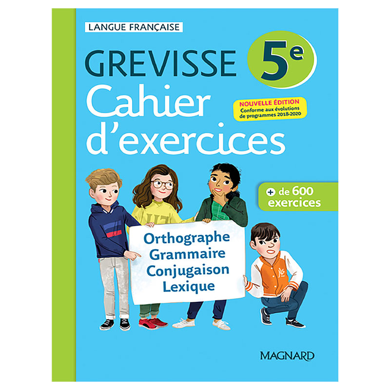 Grevisse Cahier d'exercise - Français 5e