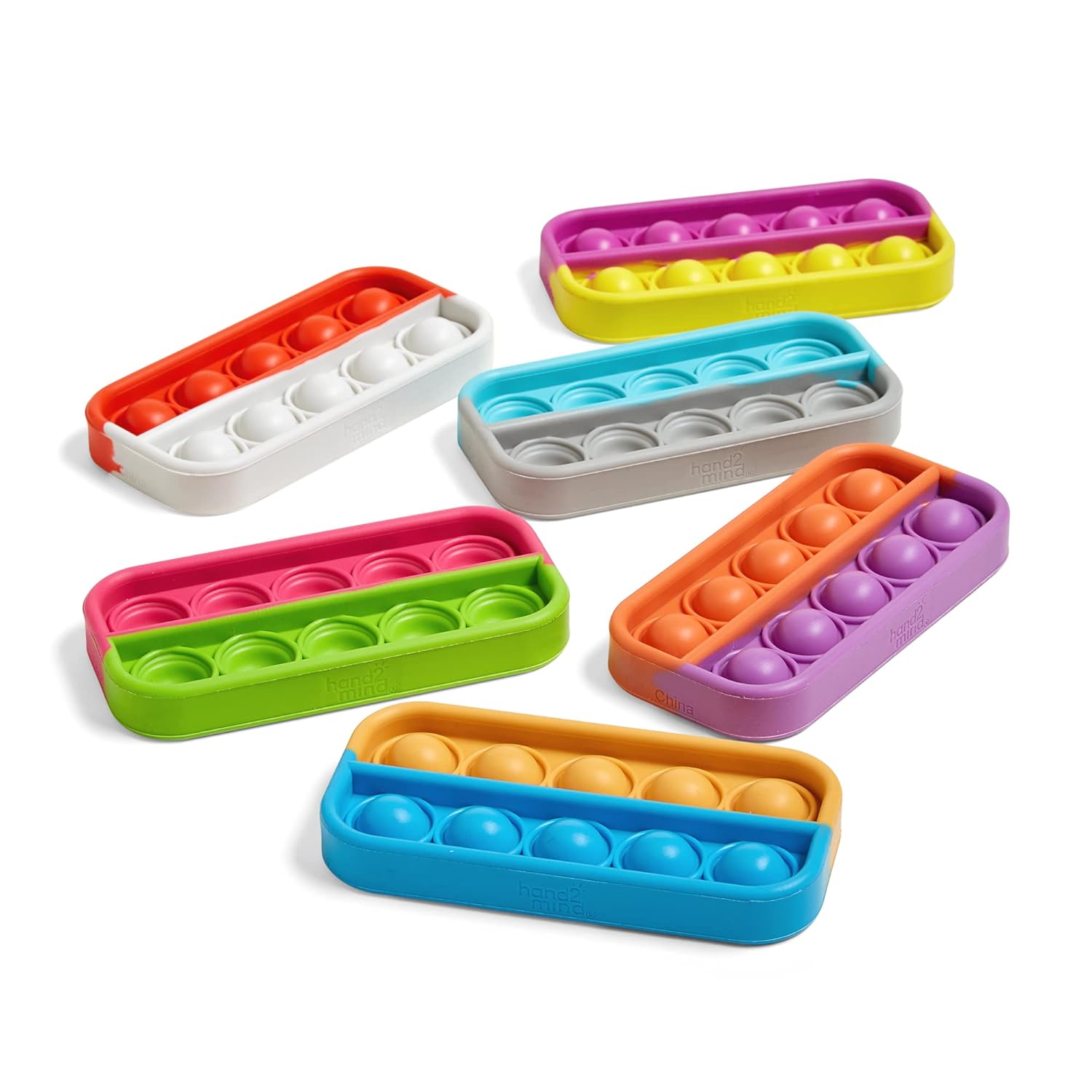Ten-Frame Sensory Bubble Poppers LEARNING RESOURCES 95439