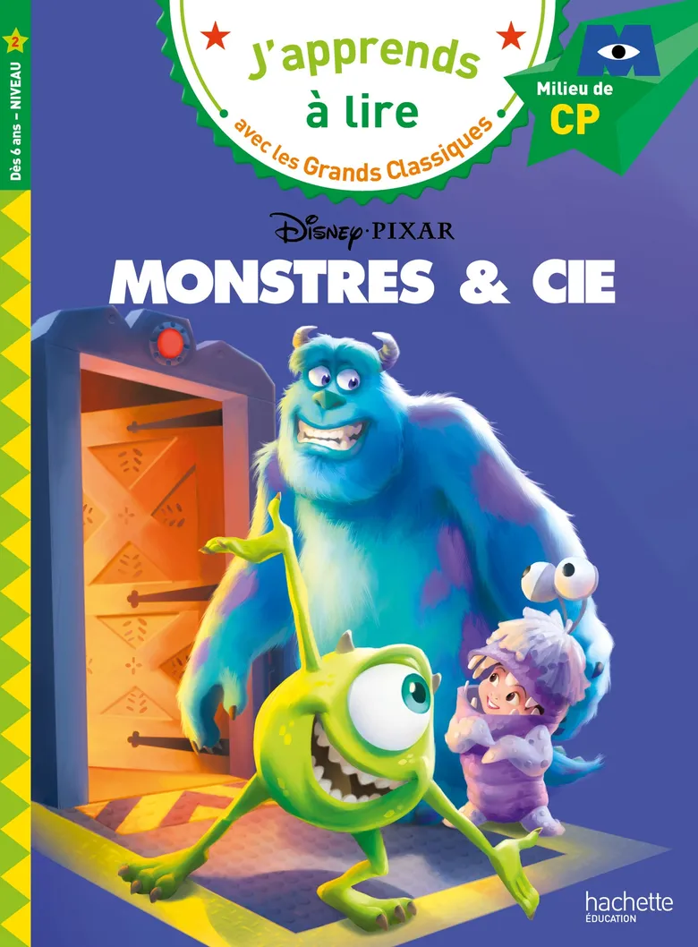 Monstres & Cie - Les Grands Classiques - Milieu De CP/Niv 2