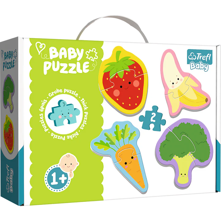 Puzzles  Baby Classic  - Vegetables and fruits   Trefl Baby