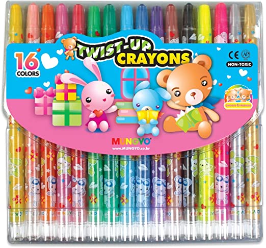 Crayons à cire MAPED Color'peps My baby crayon 29mm (+1 ans) en Blister 6  couleurs ALL WHAT OFFICE NEEDS