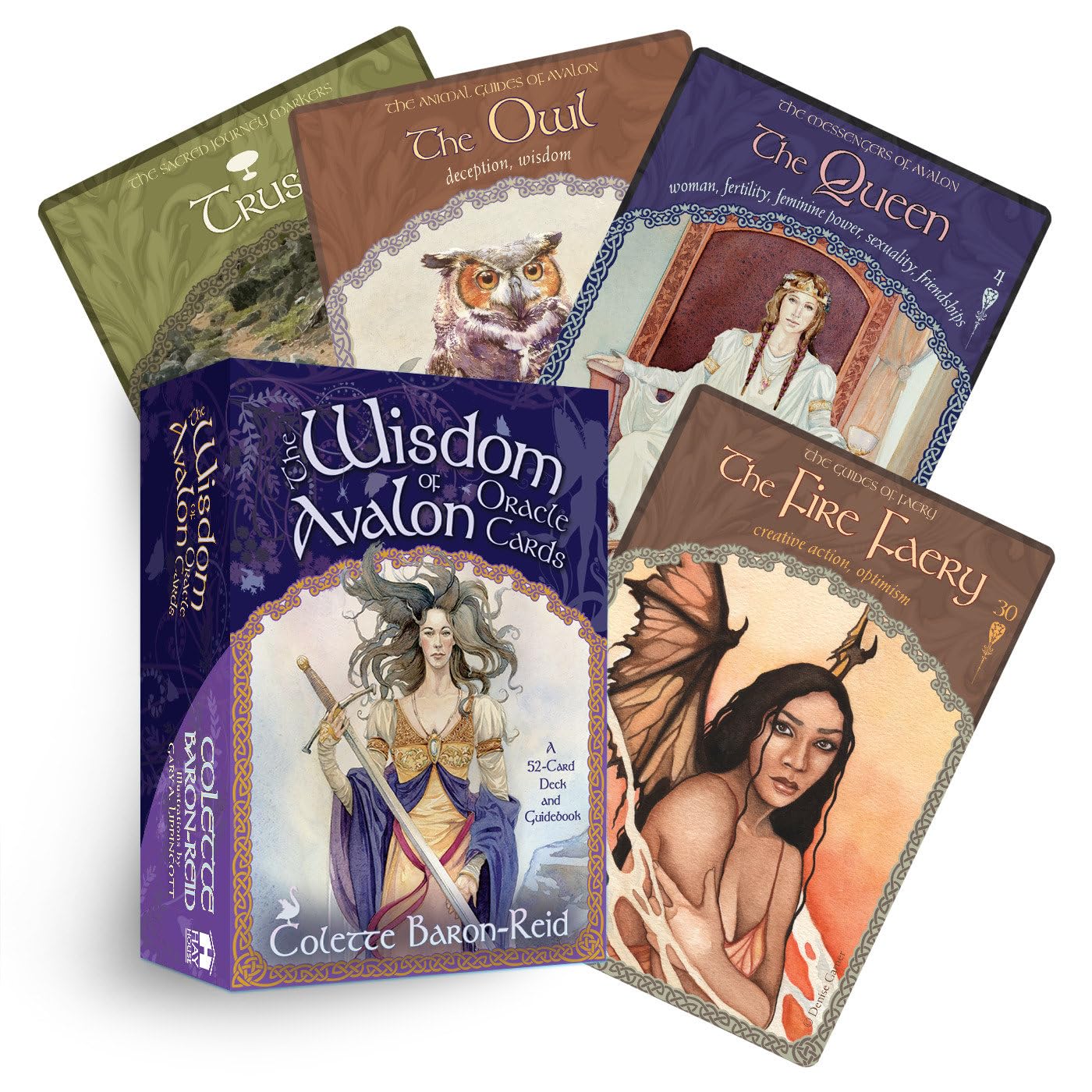 Wisddom Of Avalon - Pocket Oracle Cards