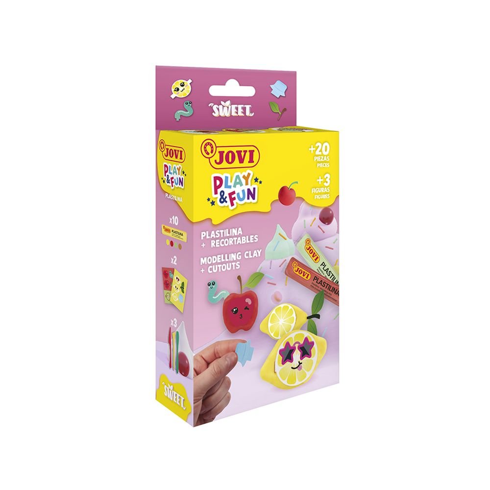PLAY&FUN Mini Pate A Modeler Coffre Splash JOVI 2203