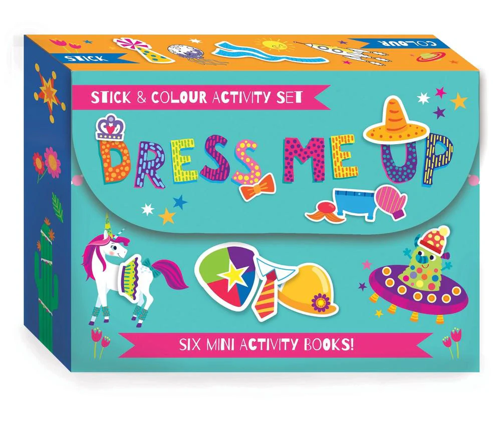 Dress Me Up - Stick & Colour Activity Set