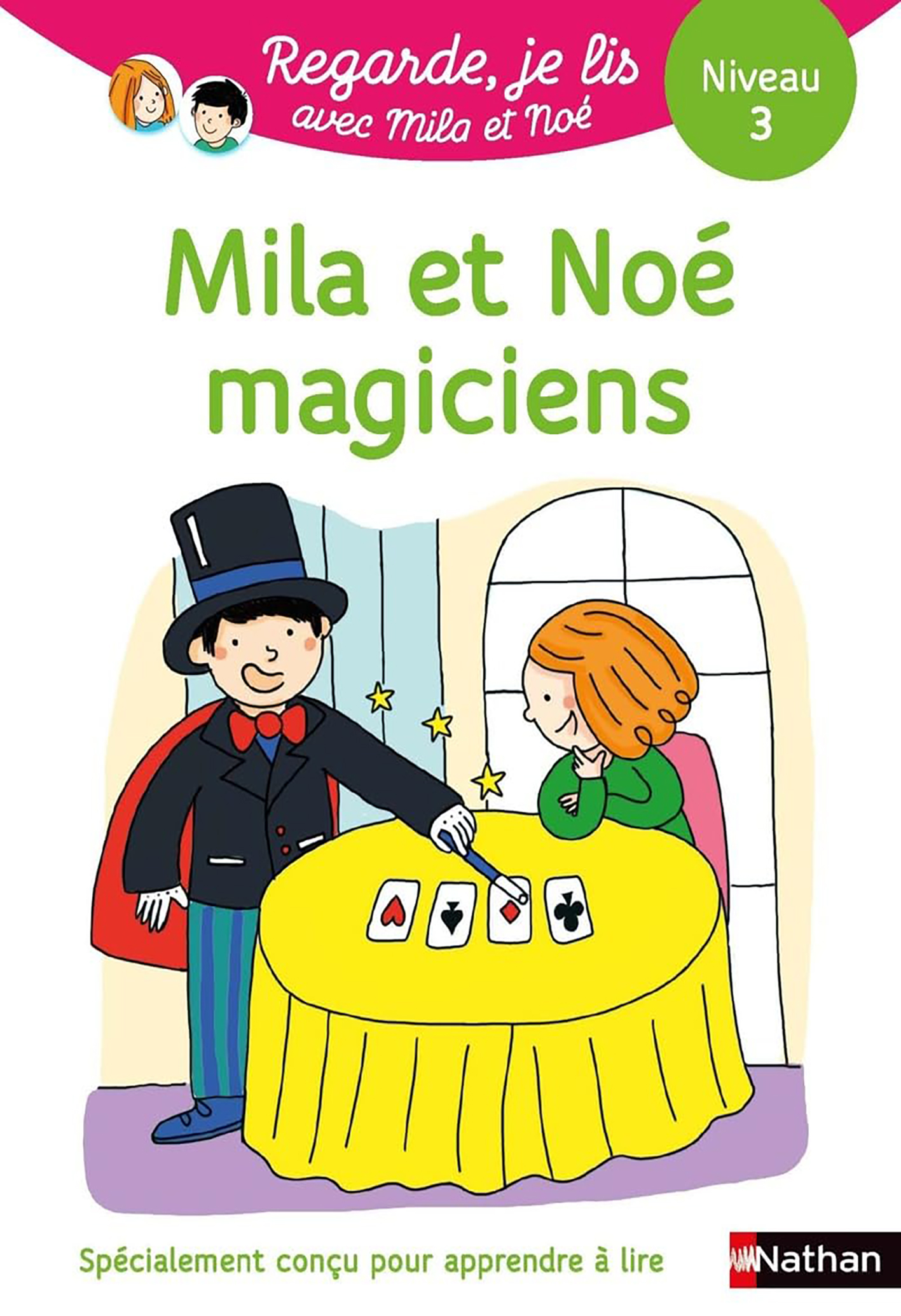Mila Et Noé Magiciens - Niv 3 - Regarde Je Lis Avec Mila et Noé