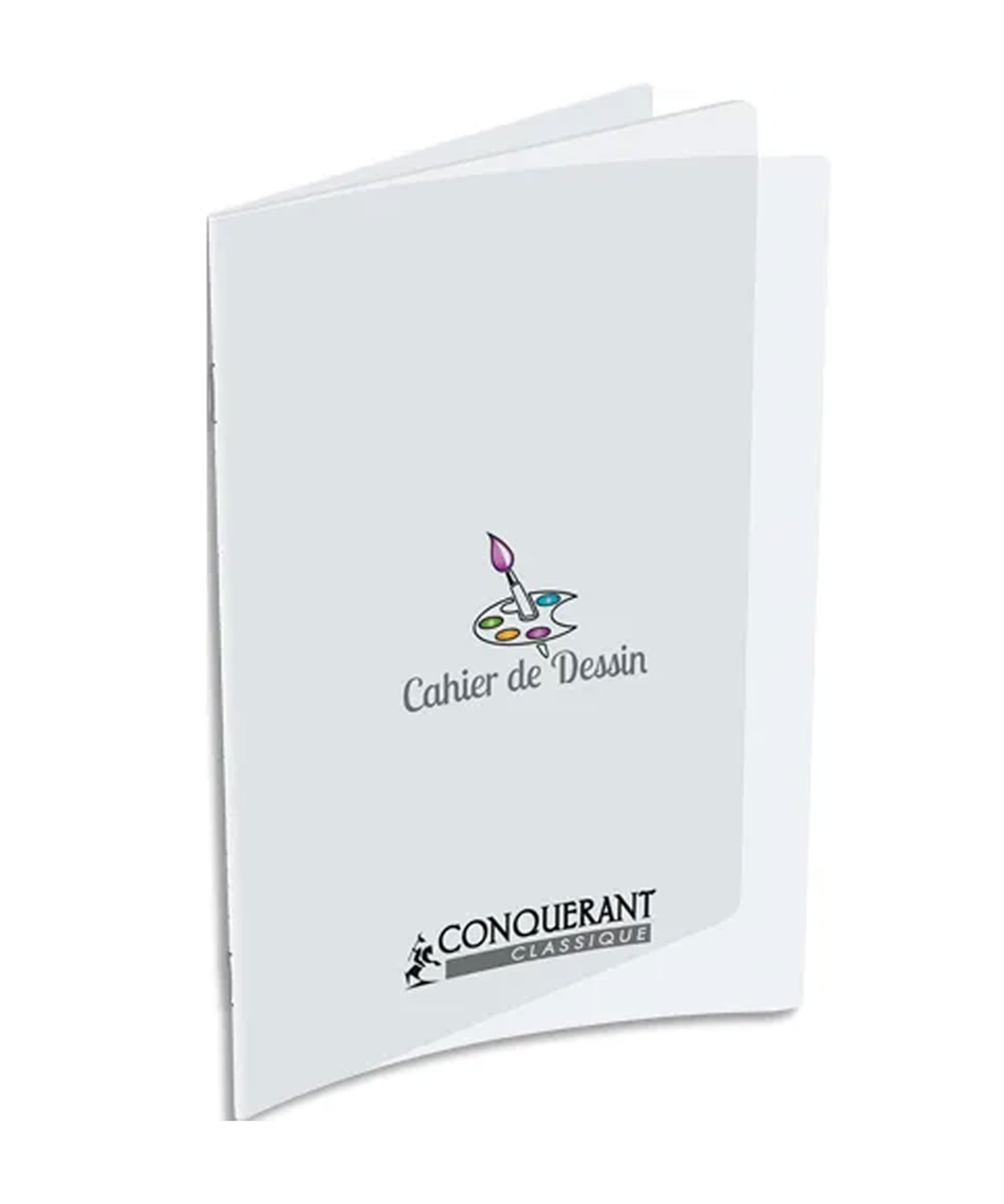 Cahier Uni Dessins 24X32 48P 120G Polypro Conquerant Ref 2788-02140