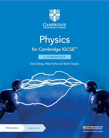 CUP - IGCSE PHYSICS COURSEBOOK WITH DIGITAL ACCESS - SANG / TARPEY