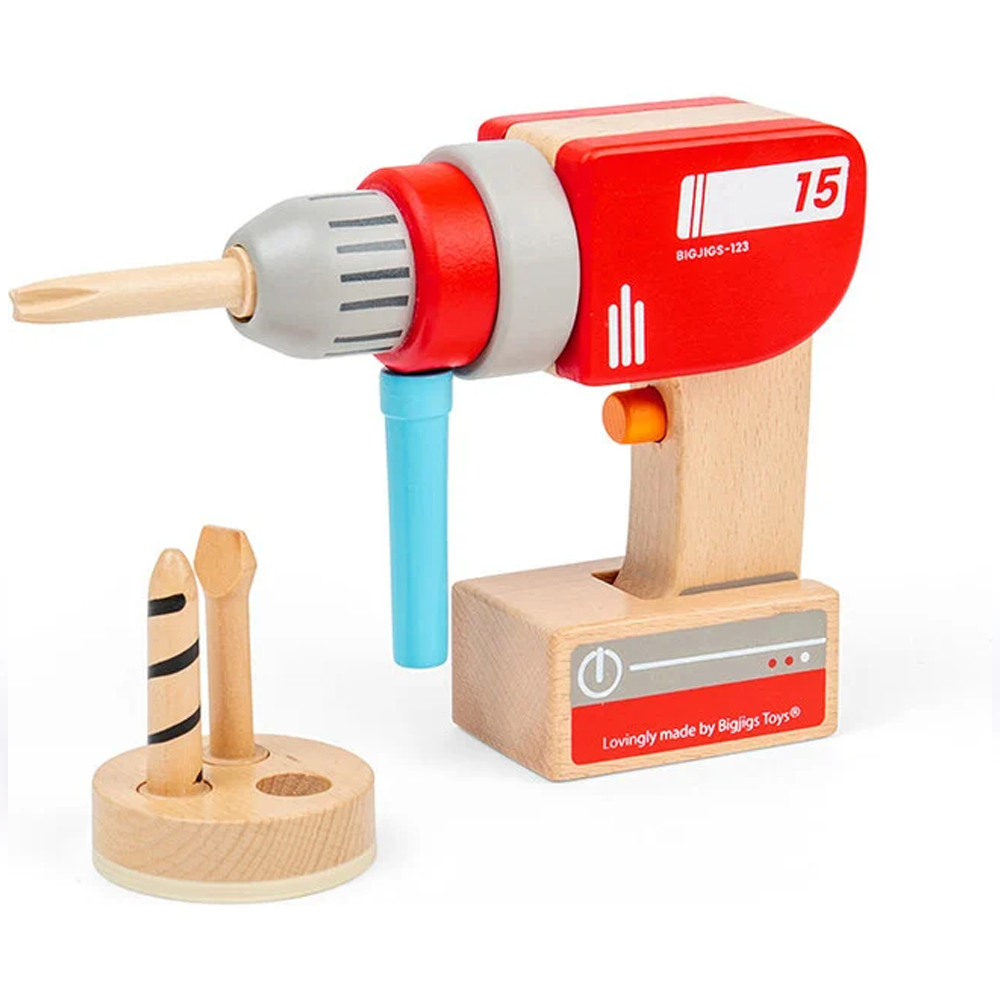 Wooden Drill FSC 100% BIGJIGS 35005