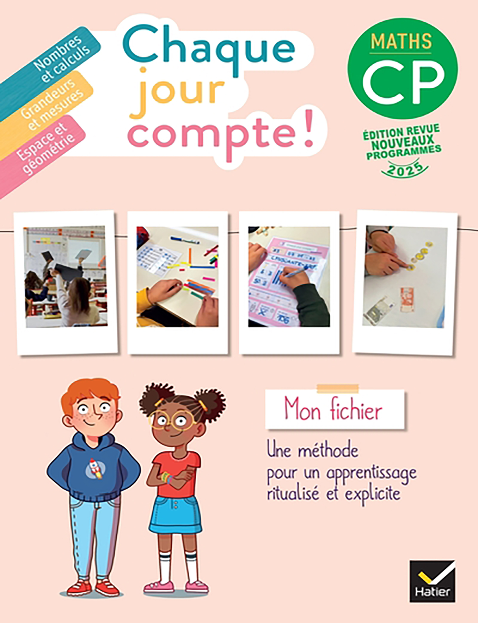 Chaque Jour Compte - Maths CP Ed 2025 Fichier De L'eleve