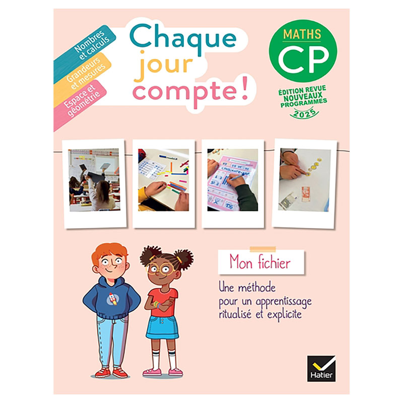 Chaque Jour Compte - Maths CP Ed 2025 Fichier De L'eleve