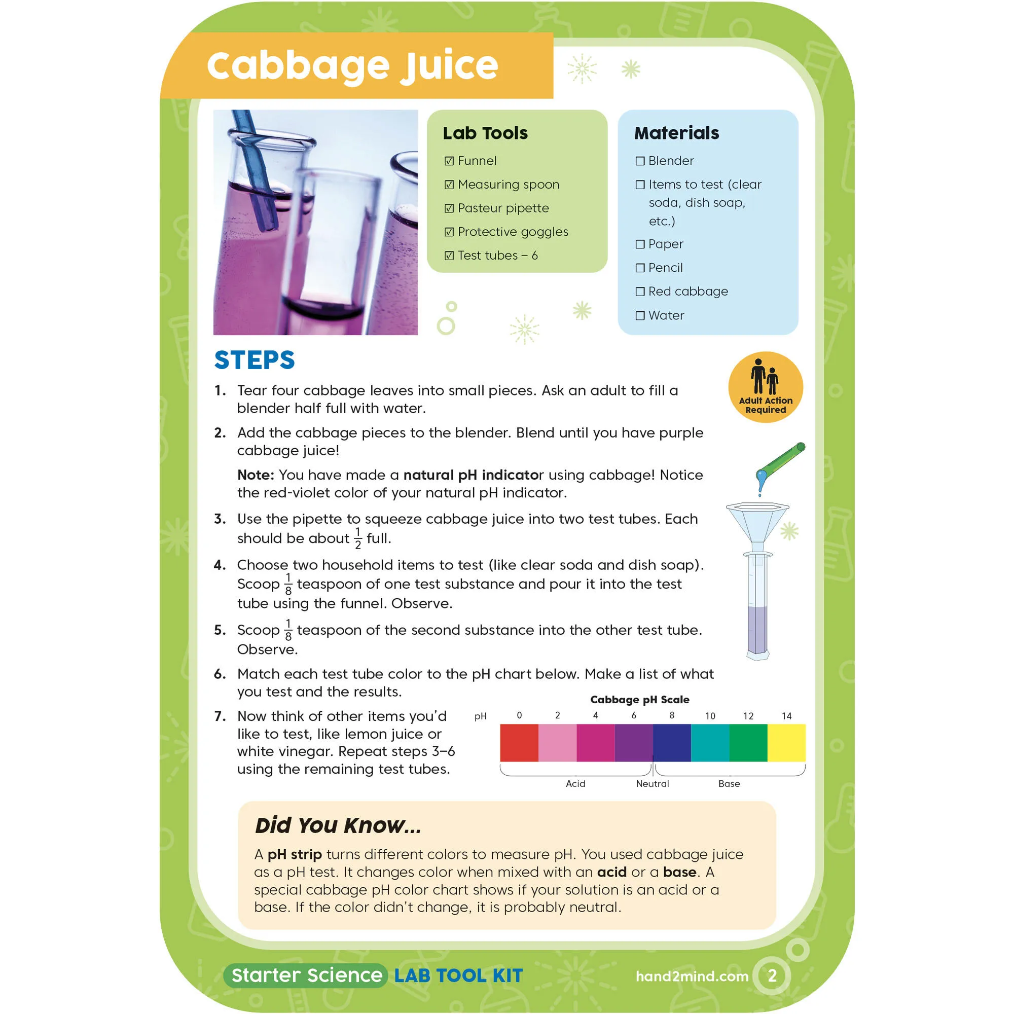 Starter Science Test Tubes LEARNING RESOURCES 94485
