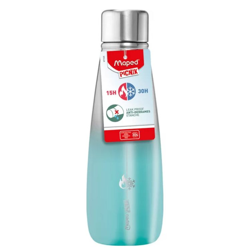 Water Bottle Adult 500ml Turquoise Concept MAPED PICNIK 871107
