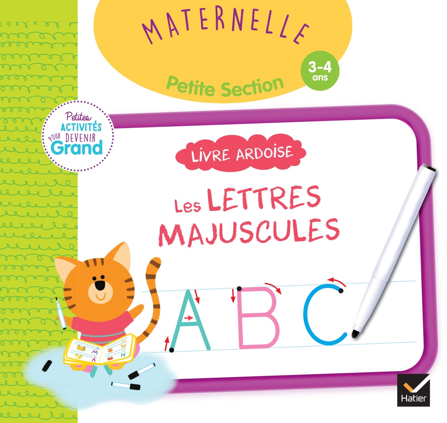 Les Lettres Majuscules - Livre Ardoise