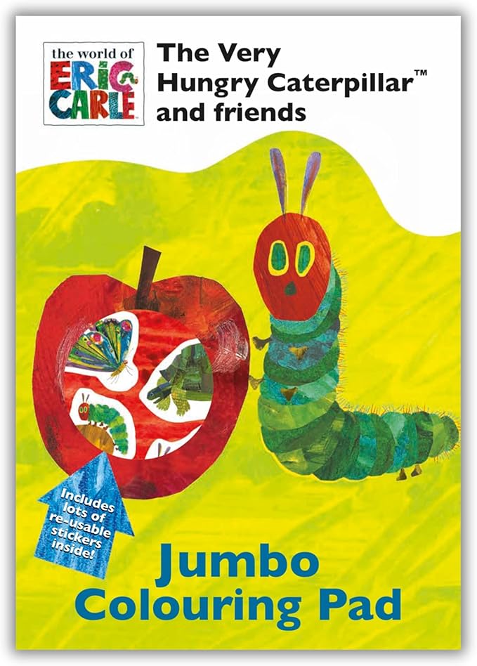Jumbo Colouring Pad - The Very Hungry Caterpillar