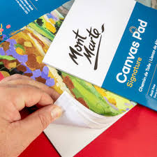 A3 Canvas Pad Of 10 Sheets Mont Marte