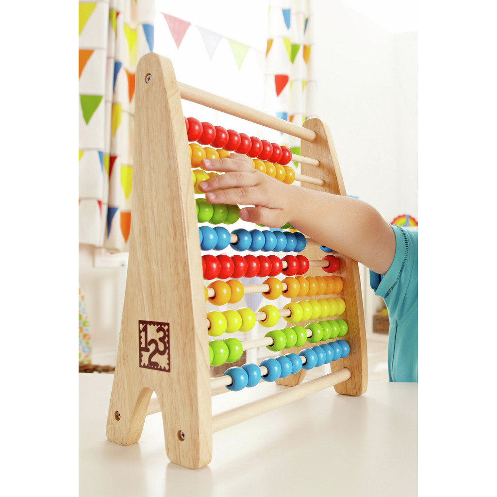 Rainbow Bead Abacus HAPE 0412