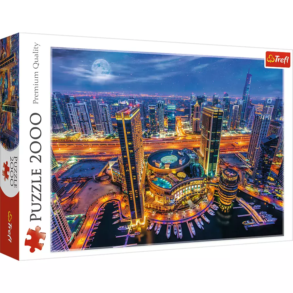 Puzzles -  2000  - Lights of Dubai   500 px