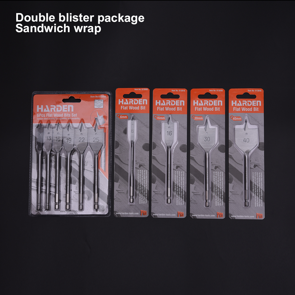 Drill Bits Flat For Wood 30mm HARDEN 613030